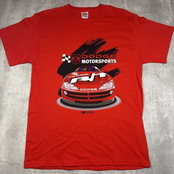Dodge Other - Vintage Dodge Motorsports Nascar Shirt Mens Medium  Red Racing USA 90s 00s Y2K